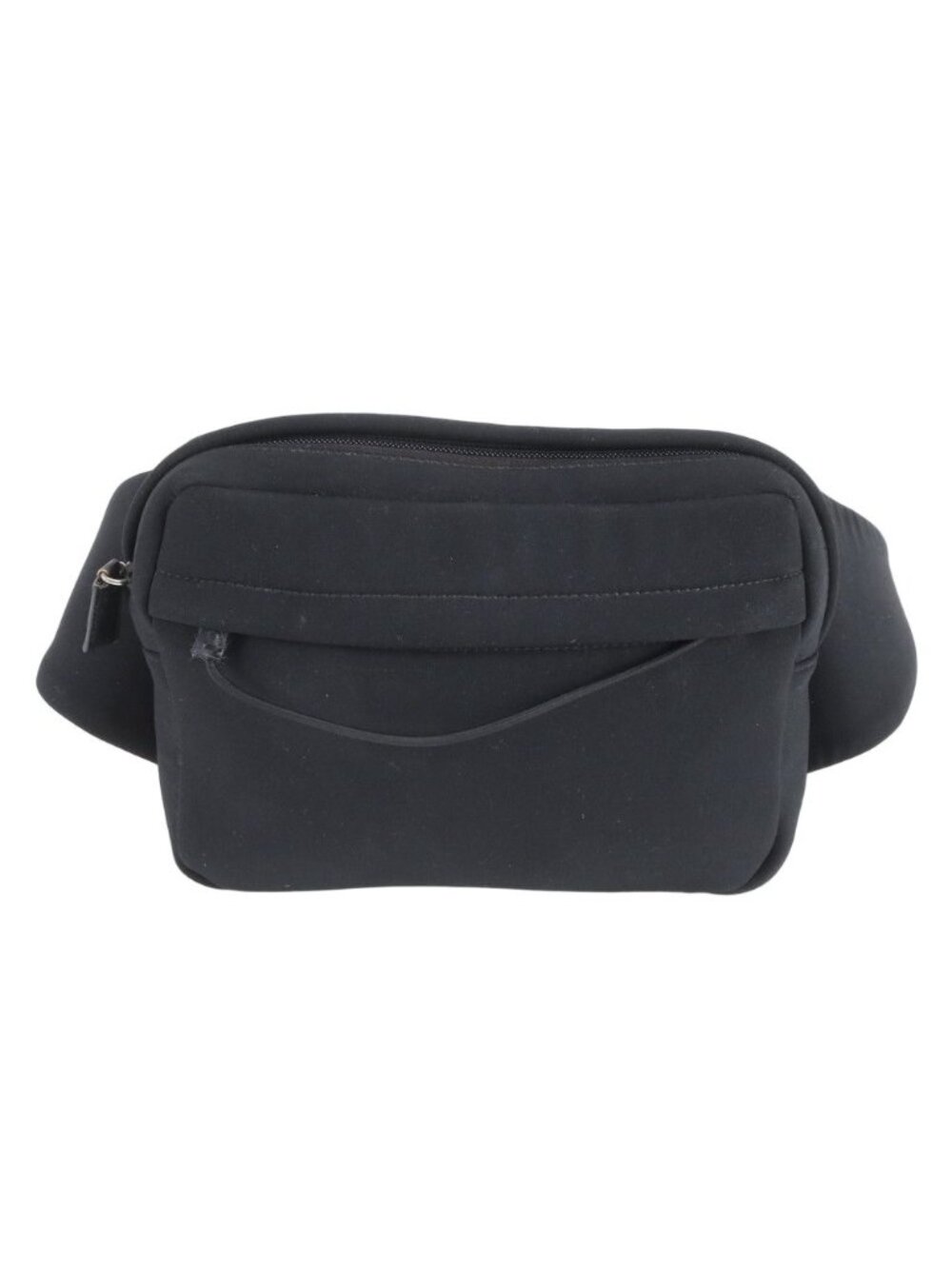 ★SOLD★ Prada 2-Way Belt Bag Crossbody Body Waist Pouch Shoulder Tote Black Ree - Picture 2 of 9